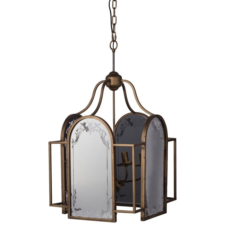 Vintage Glamour Brass Chandelier - Chandeliers For Bedrooms by Overstock.com