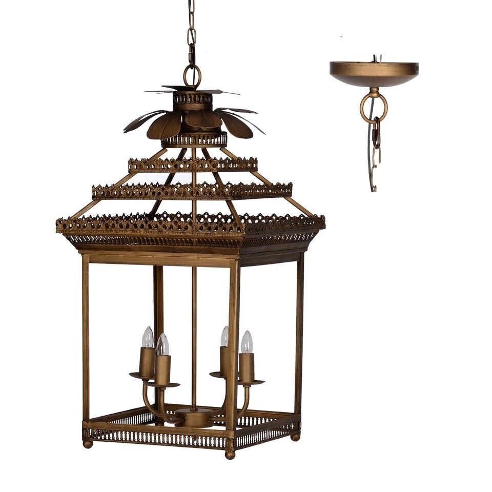 Classic Vintage Brass Chandelier - Chandeliers For Bedrooms by Overstock.com