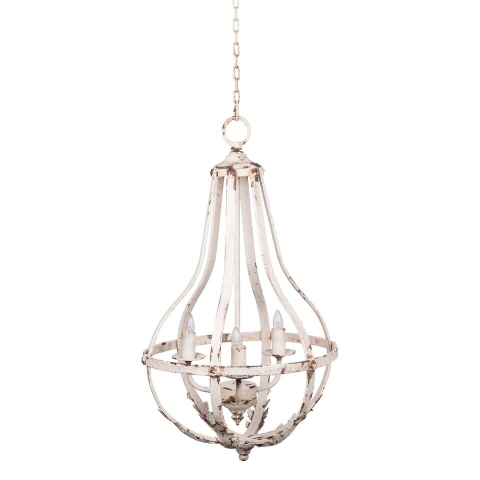 Antique Metal Ceiling Chandelier - Chandeliers For Bedrooms by Overstock.com