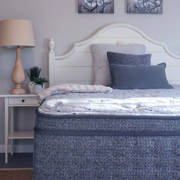 Laura Ashley Maria 13 Inch Euro Top Gel Latex Mattress Set By Laura Ashley Maria 13 Inch Euro Top Gel