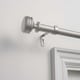 preview thumbnail 8 of 17, The Gray Barn Dreamweaver 1-inch Curtain Rod and Finial Set 36"-72" - matte silver