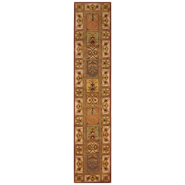 Handmade Tabriz Wool Rug (Iran) - 2'4 x 13'