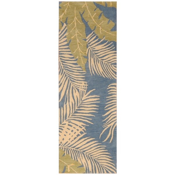 Handmade Tibetan Wool Rug (India) - 3' x 9'