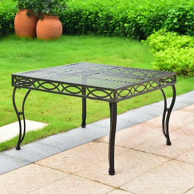 Segovia 30-inch Iron Coffee Table