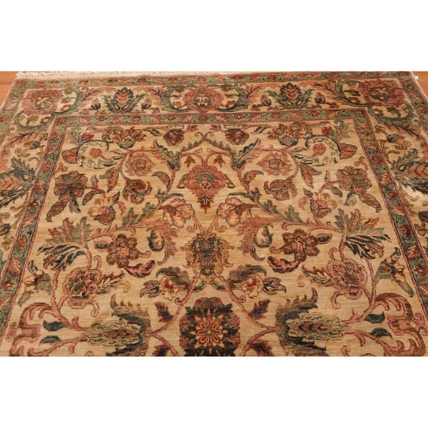 Hand Knotted Wool Indo Persian Area Rug 8 X10 8 X 10 Overstock 25558066