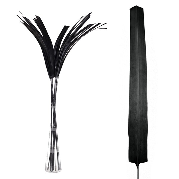Essential Decor & Beyond Black Tips Branch EN70119 - 60 x 2 x 2