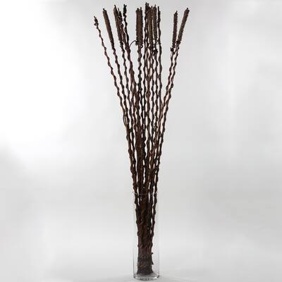 Essential Decor & Beyond Stick Bunch Desktop Grass EN70037 - Brown - 62 x 5 x 3