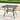 International Caravan Segovia 39-inch Iron Patio Dining Table