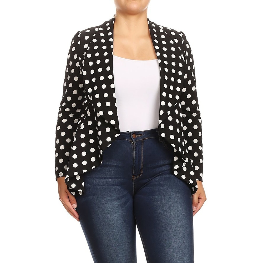 women's plus size summer blazers