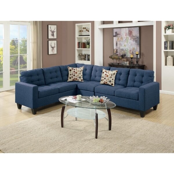 Manor Polyfiber Modular Sectional Sofa Set