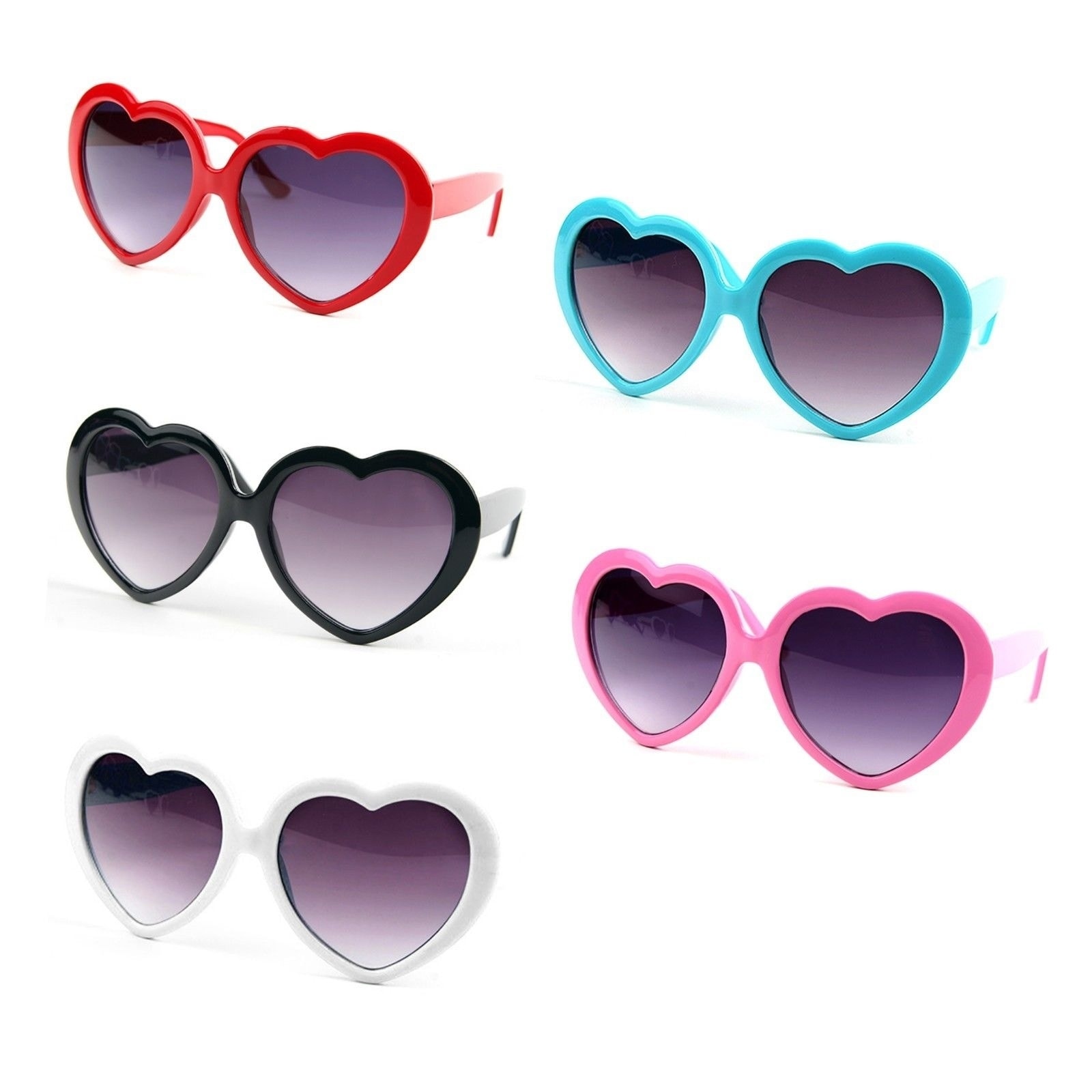 lolita heart shaped sunglasses
