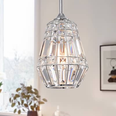 Trazi 1-light Crystal Ceiling Pendant Lamp