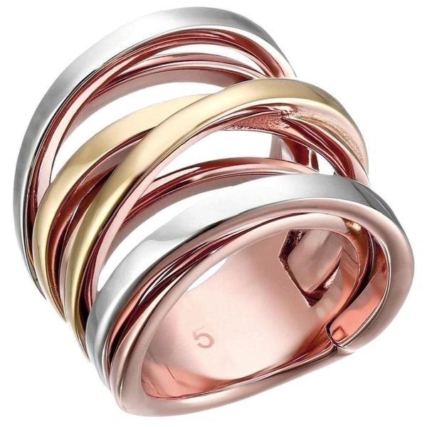 michael kors tri color ring