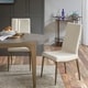 preview thumbnail 1 of 8, Madison Park Callaway Cream Dining Side Chairs (Set of 2) - 17.5"w x 23.5"d x 38"h