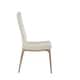 preview thumbnail 4 of 8, Madison Park Callaway Cream Dining Side Chairs (Set of 2) - 17.5"w x 23.5"d x 38"h