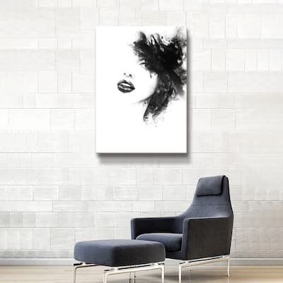 ArtWall 'Shadow Girl' Gallery Wrapped Canvas