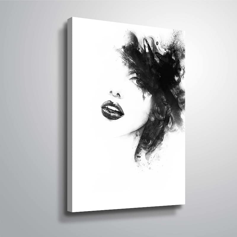 ArtWall 'Shadow Girl' Gallery Wrapped Canvas