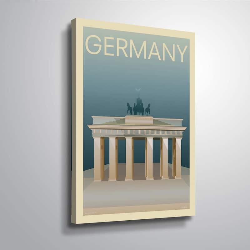 ArtWall 'Germany' Gallery Wrapped Canvas