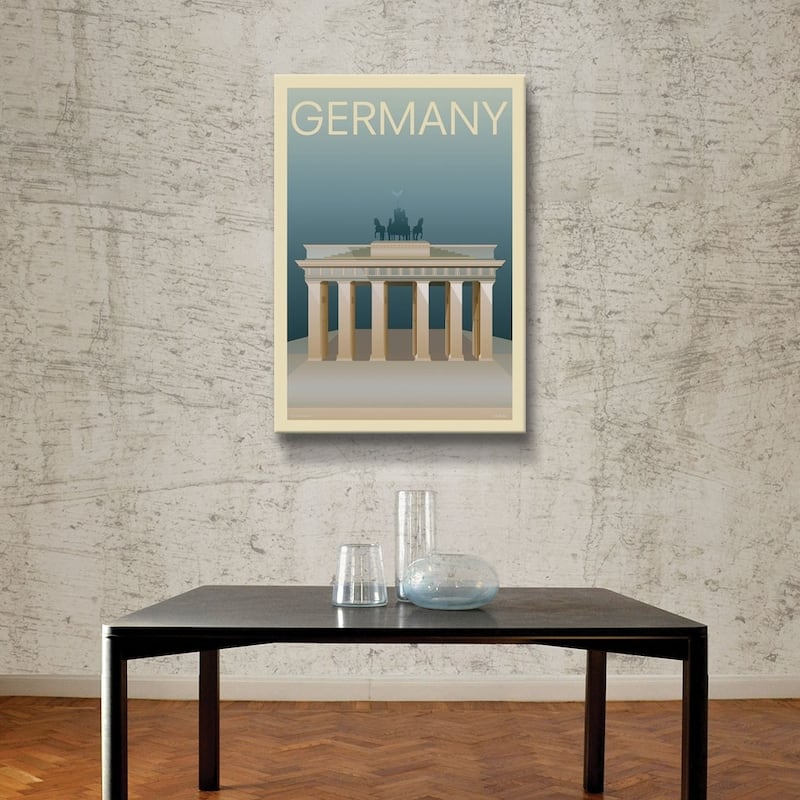 ArtWall 'Germany' Gallery Wrapped Canvas