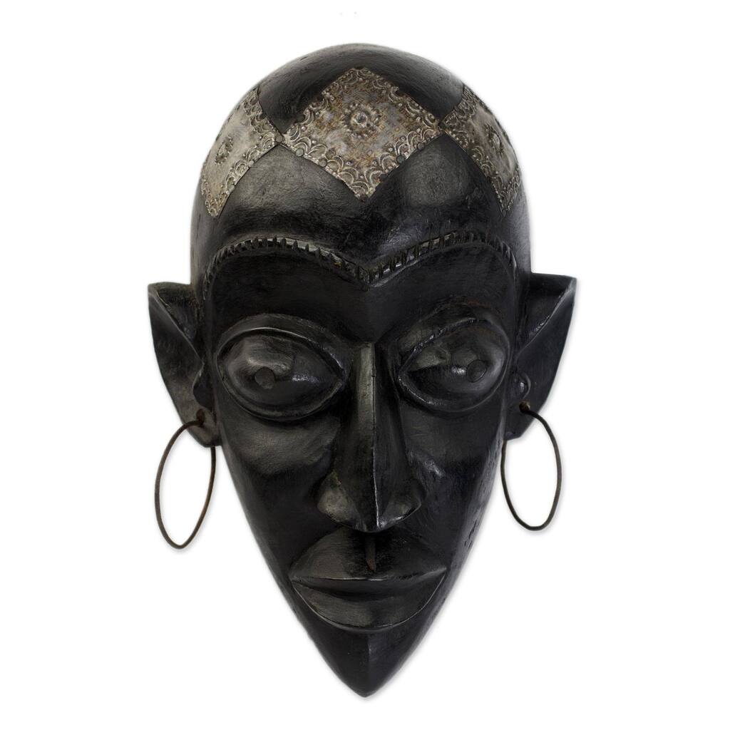 Handmade Hausa Beauty Hausa Wood Mask (Ghana)