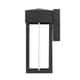 preview thumbnail 5 of 5, Bowie Integrated LED Matte Black Outdoor Indoor Wall Sconce