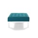 preview thumbnail 19 of 34, Chic Home Remi Square Tufted Faux Leather/Acrylic Ottoman