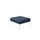 preview thumbnail 23 of 34, Chic Home Remi Square Tufted Faux Leather/Acrylic Ottoman