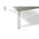 preview thumbnail 11 of 34, Chic Home Remi Square Tufted Faux Leather/Acrylic Ottoman