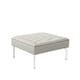 preview thumbnail 8 of 34, Chic Home Remi Square Tufted Faux Leather/Acrylic Ottoman
