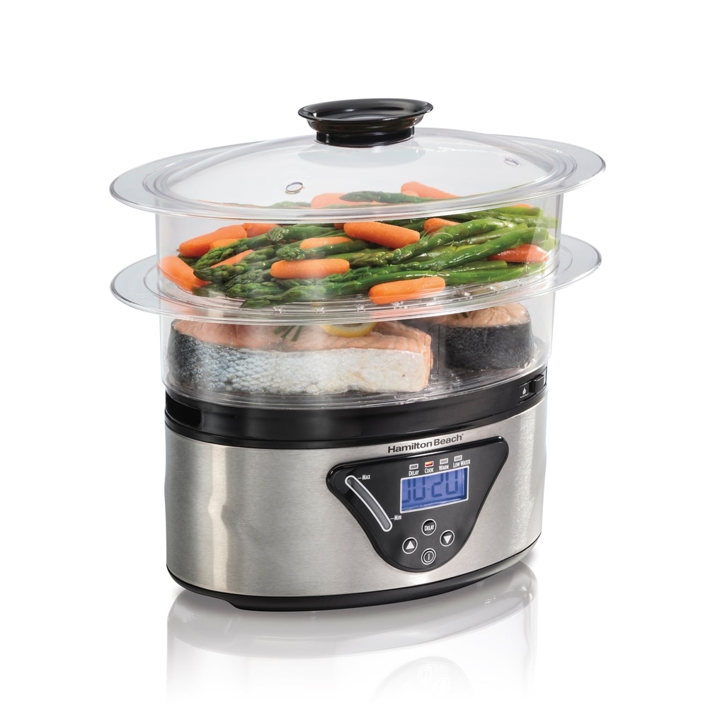 Bene Casa 7 cup stainless-steel thermo rice cooker, stainless steel and  black design - Bed Bath & Beyond - 33030945