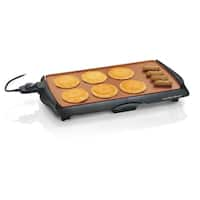 Hamilton Beach Black 110 Sq in Removable Grid Indoor Grill - Bed Bath &  Beyond - 6568848