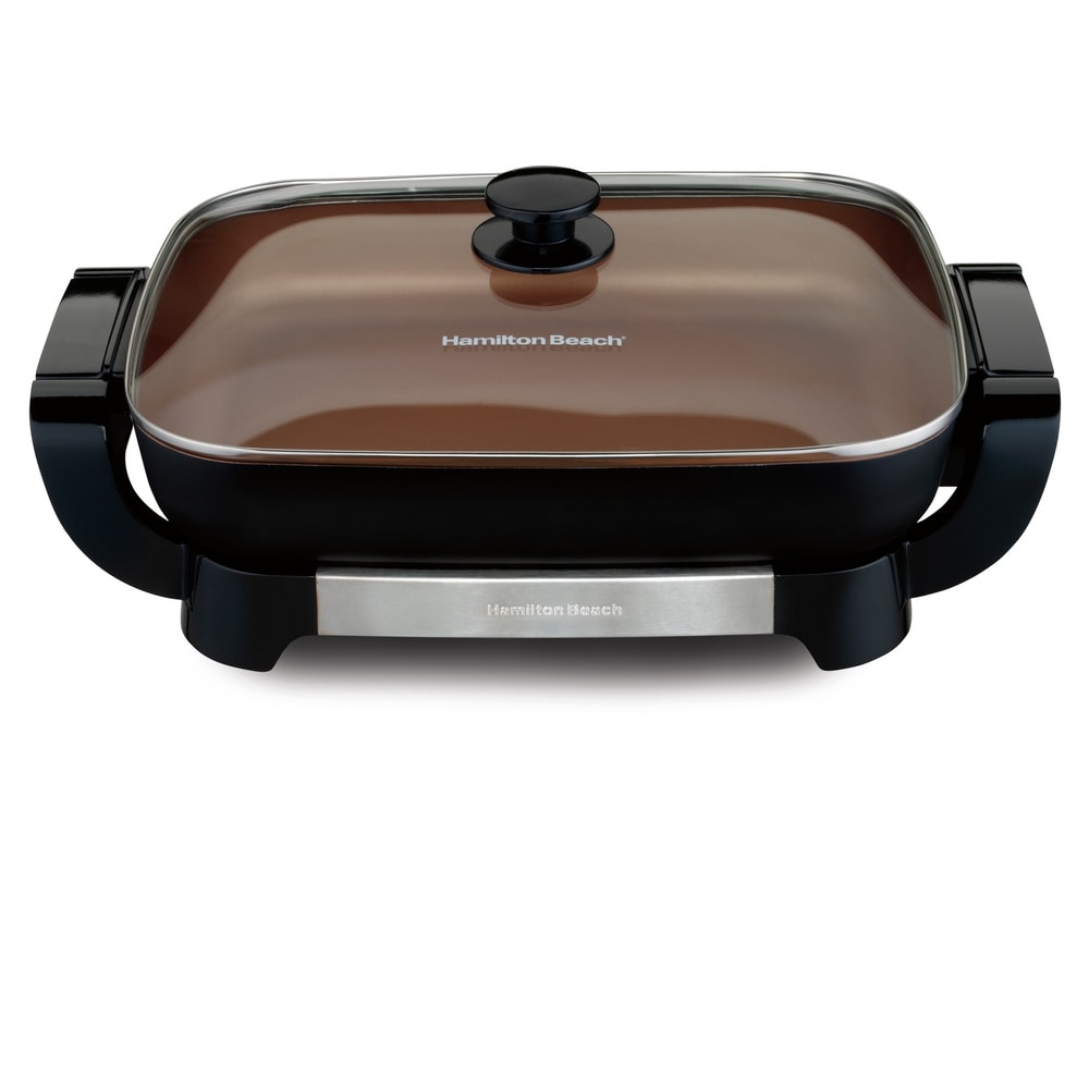  Cuisinart CSK-150 1500-Watt Nonstick Oval Electric Skillet,Brushed  Stainless 18 IN : Everything Else