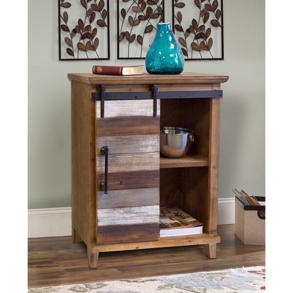 OS Home Rustic Farm House Multi Color Wood Pantry