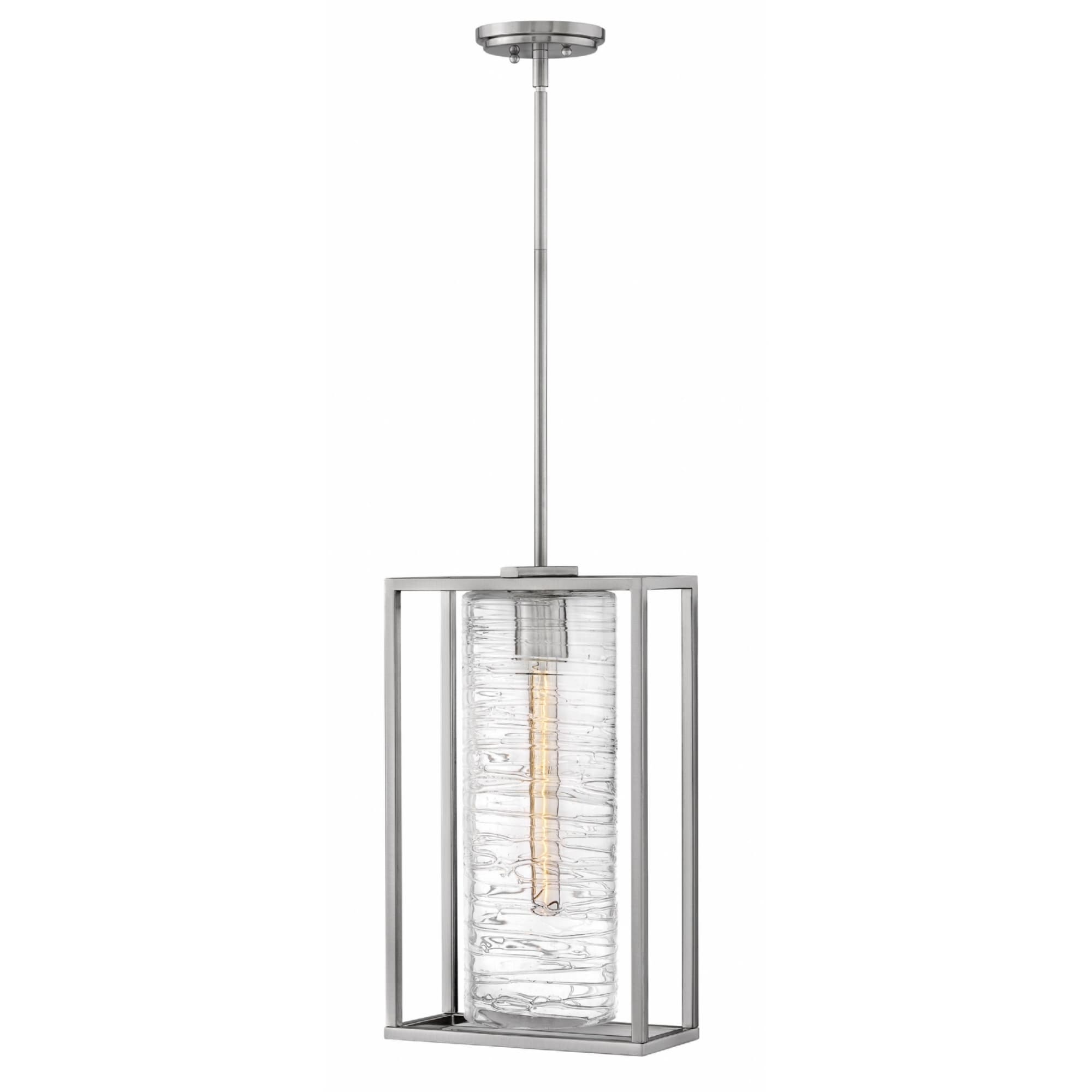 Hinkley Pax 1-Light Chandelier in Brushed Nickel - Chandeliers For Bedrooms by Overstock.com