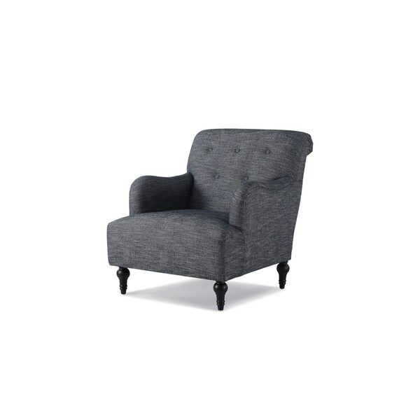 Copper Grove Nieuwpoort Tufted Recessed Arm Accent Chair. Opens flyout.