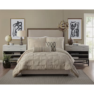 Ayesha Curry Natural Instincts Double Cloth Comforter Set