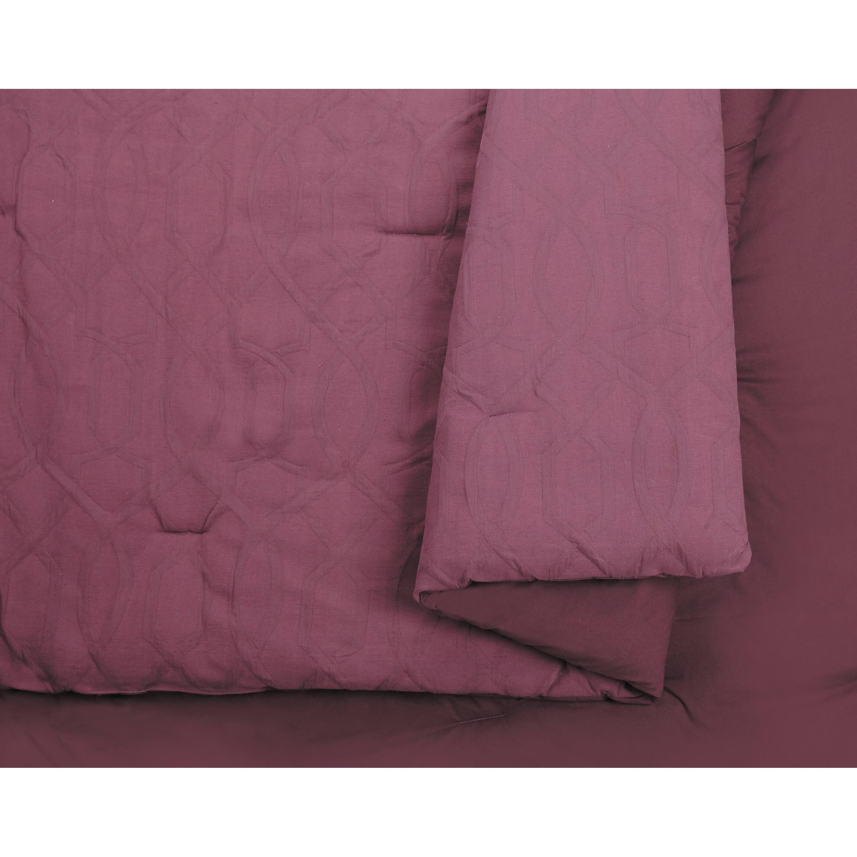 ayesha curry aubergine matelasse comforter collectio