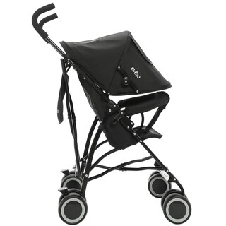 evezo sander lightweight single stroller in black