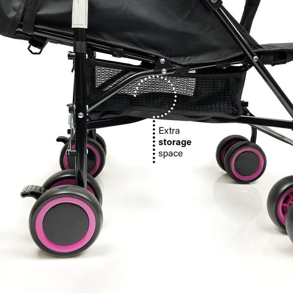 reclining umbrella stroller with canopy