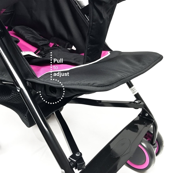reclining umbrella stroller with canopy