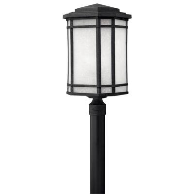 Hinkley Cherry creek LED Outdoor Post Mount in Vintage Black