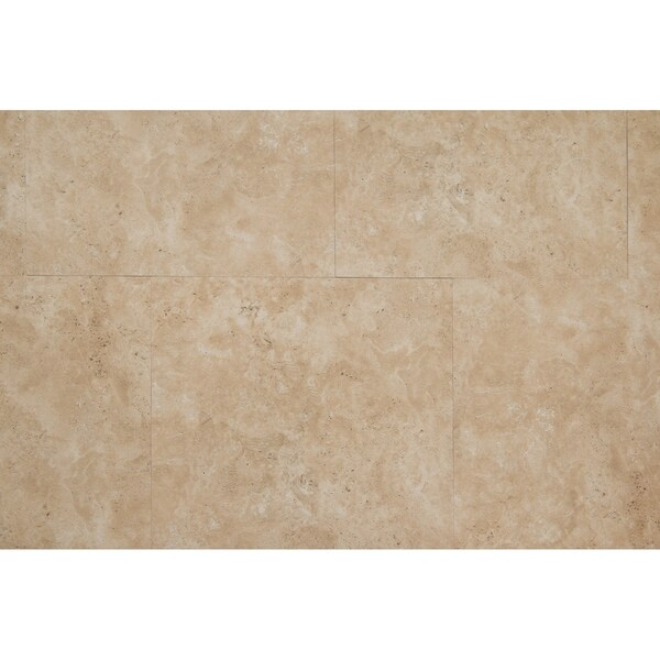 Wildrose Collection Vinyl in Gold Travertine - (35.66sqft/case)