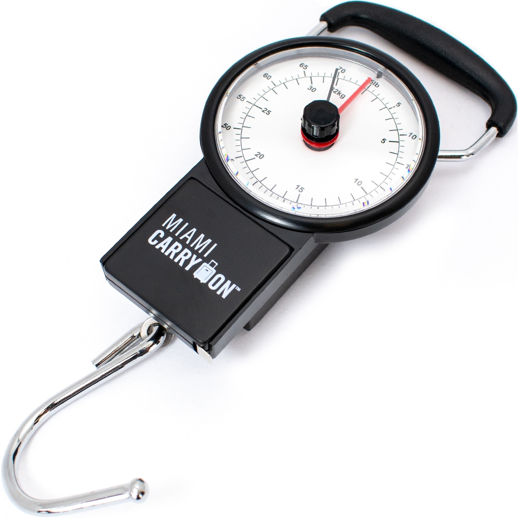 Mechanical Hanging Luggage Scale with a Tape Measure up to Black eBay