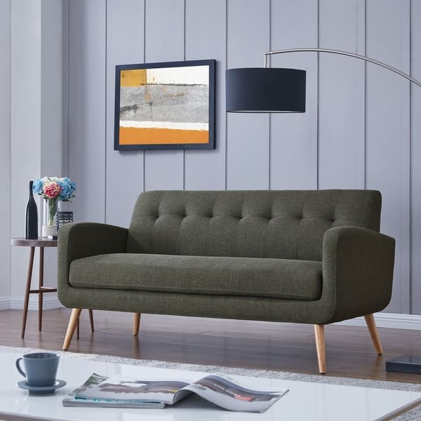 Shop Carson Carrington Klaipeda Mid Century Modern Sofa On Sale