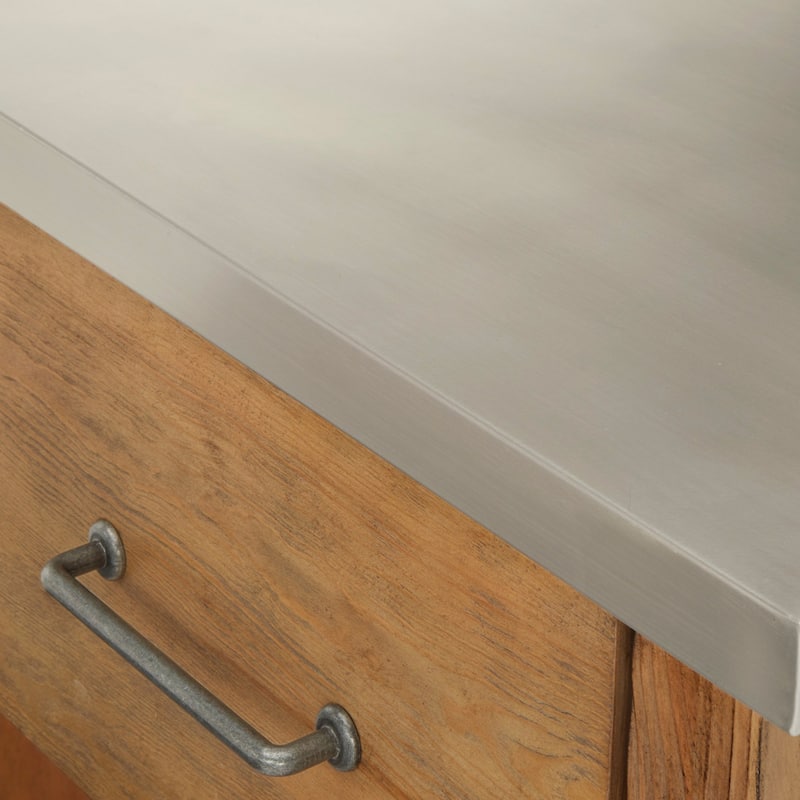 Tali Reclaimed Look Extendable Kitchen Island by iNSPIRE Q Classic