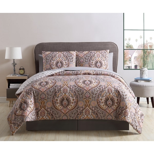 Copper Grove Dorogi Damask Bed in a Bag Comforter Set
