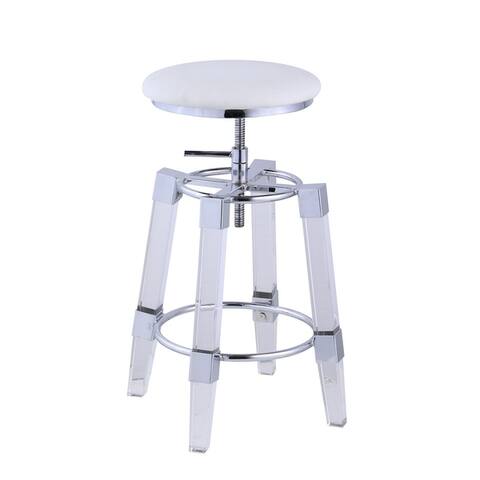 Somette 8304 Adjustable Stool with Acrylic Seat