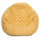 preview thumbnail 1 of 15, Majestic Home Goods Ikat dot Classic Bean Bag Chair Small/Large Large - Citrus