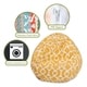 preview thumbnail 7 of 23, Majestic Home Goods Athens Classic Bean Bag Chair Small/Large