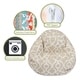 preview thumbnail 25 of 23, Majestic Home Goods Athens Classic Bean Bag Chair Small/Large